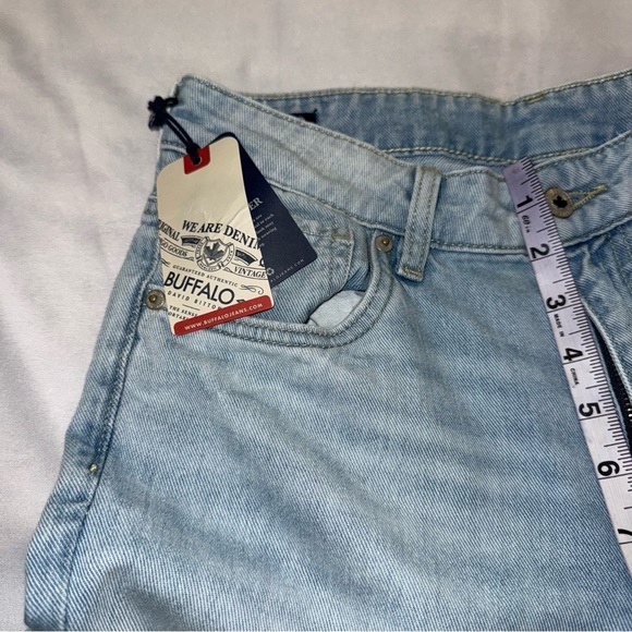 Buffalo David Bitton Blue Boyfriend Jeans Relaxed Fit - Picture 12 of 16